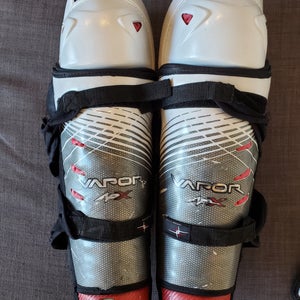 17" Senior Bauer Vapor APX Shin Pads (Used)