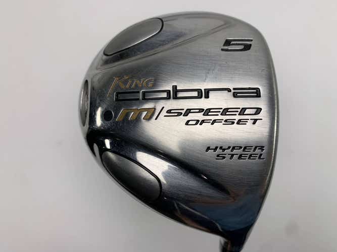 Cobra M Speed Offset 5 Fairway Wood 18* Bassara M Speed Tuned 50g Regular RH