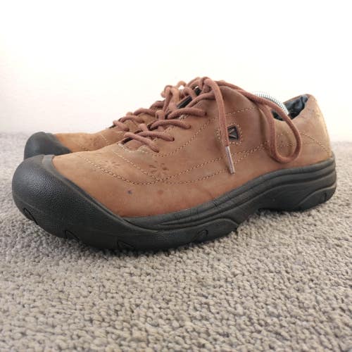 Keen Presidio Oxford Womens Size 9 Shoes Leather Lace Up Hiking Sneakers
