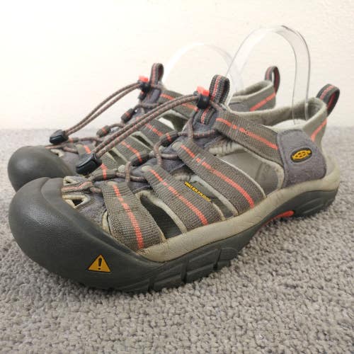 Keen Newport H2 Sandals Womens Size 9 Shoes Gray Pink Hiking Waterproof