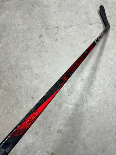 80 Flex P90TM Senior CCM Jetspeed FT7 Pro Left Hand Hockey Stick Pro Stock (Used)