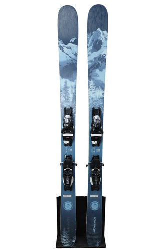 USED 2022 Nordica Santa Ana 93 Skis 158cm with Look NX 12 Bindings