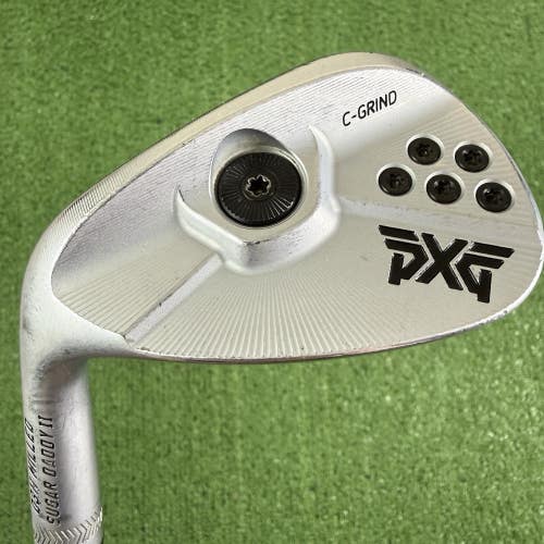 PXG 0311 Milled Sugar Daddy II Wedge Gap 50 10 C Grind Steelfiber Left Handed