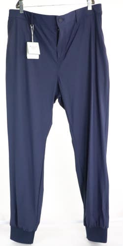 Ben Sherman Sport 4-way Stretch Joggers Navy Performance Golf Pants Mens 36