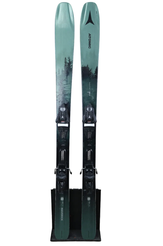 USED 2025 Atomic Maverick 86 C Skis 153cm with Atomic Strive 11 Bindings
