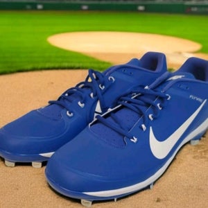 Nike Air Clipper FLYWIRE (US Size 14) BLUE Baseball Cleats New