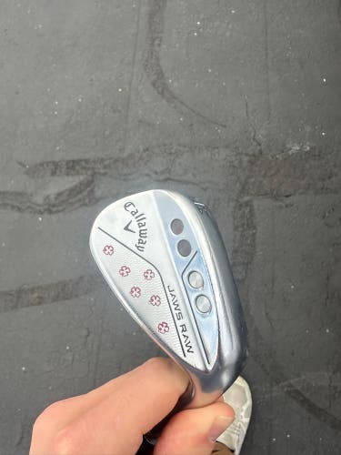 Men's Callaway Jaws Raw Right Handed Wedge Regular Flex 54 Degree Steel Shaft (Used)