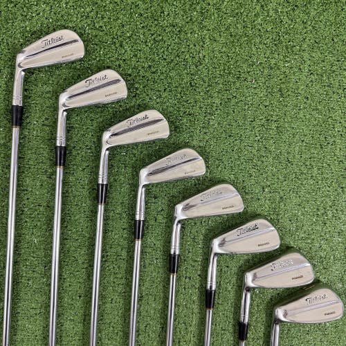 1979 Titleist Tour Model Iron Set 3-PW True Temper Regular Flex Left Handed