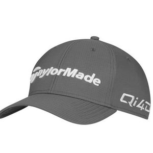 NEW 2026 TaylorMade Tour Radar Qi4D/TP5 Grey Adjustable Golf Hat/Cap