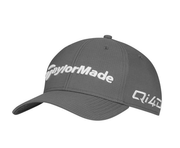 NEW 2026 TaylorMade Tour Radar Qi4D/TP5 Grey Adjustable Golf Hat/Cap