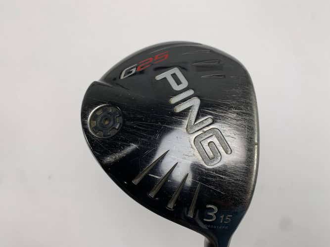 Ping G25 3 Fairway Wood 15* TFC189 Regular Graphite Mens RH
