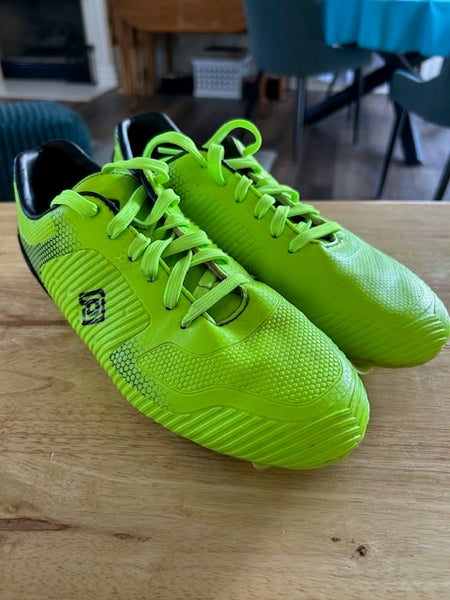 Green Unisex Size M 7.5 (W 8.5) Molded Cleats Cleats (Used)