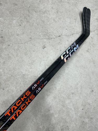 2 PACK 85 Flex P29 New Senior CCM Left Hand Pro Stock Tacks AS-VI Pro Hockey Stick