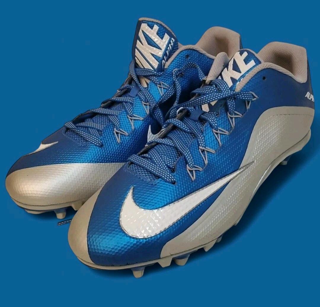 blue nike alpha cleats