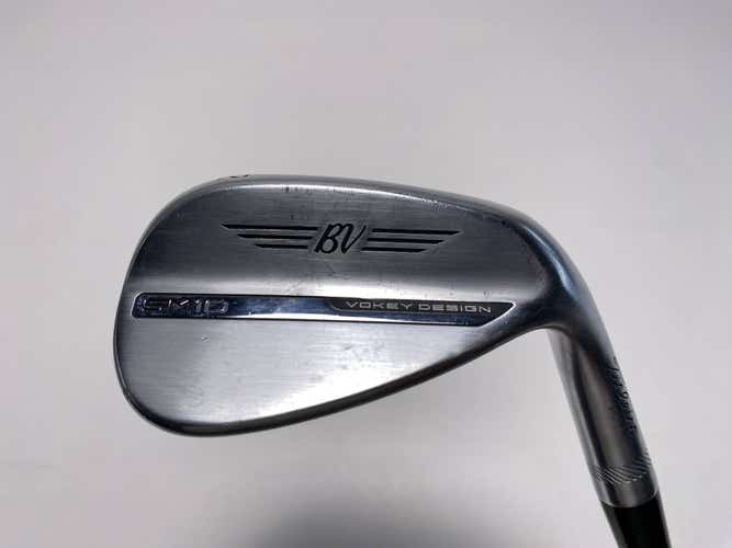 Titleist Vokey SM10 Tour Chrome Wedge 52* 8 Bounce F-Grind Wedge Steel Mens RH
