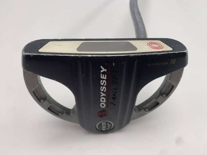 Odyssey White Steel 2-Ball SRT Putter 35" Mens RH