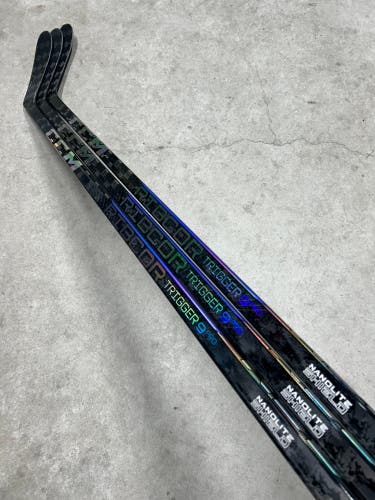 3 PACK 75 Flex P28 Senior CCM RibCor Trigger 9 Pro Right Hand Hockey Stick Pro Stock (New)