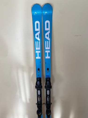 HEAD e-speed pro 185 cm Racing Skis With Bindings Max Din 16