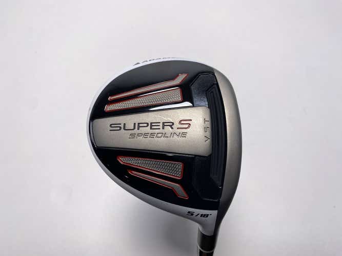 Adams Speedline Super S 5 Fairway Wood 18* Matrix HD Radix S VI Stiff RH