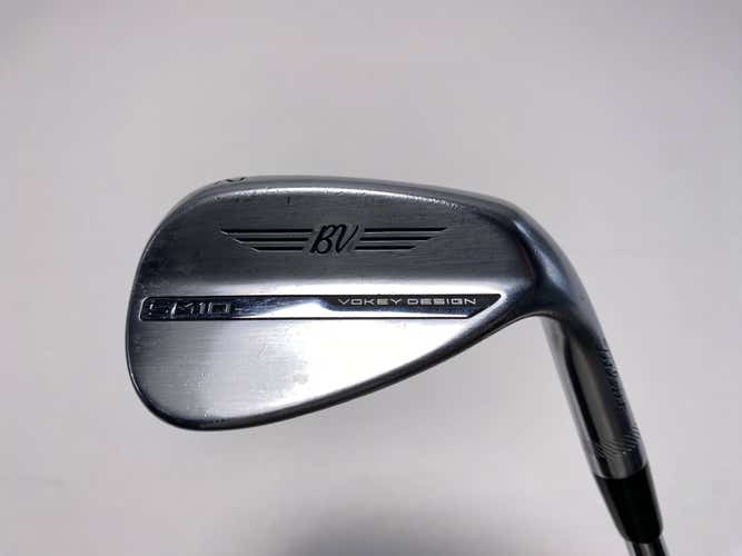 Titleist Vokey SM10 Tour Chrome Wedge 52* 8 Bounce F-Grind Wedge Steel Mens RH