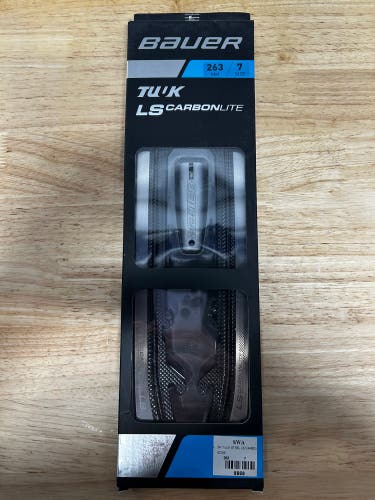 NHL Pro Stock VEGAS GOLDEN KNIGHTS NEW Bauer TUUK LS Carbon Lite 263mm Skate Blades / Runners
