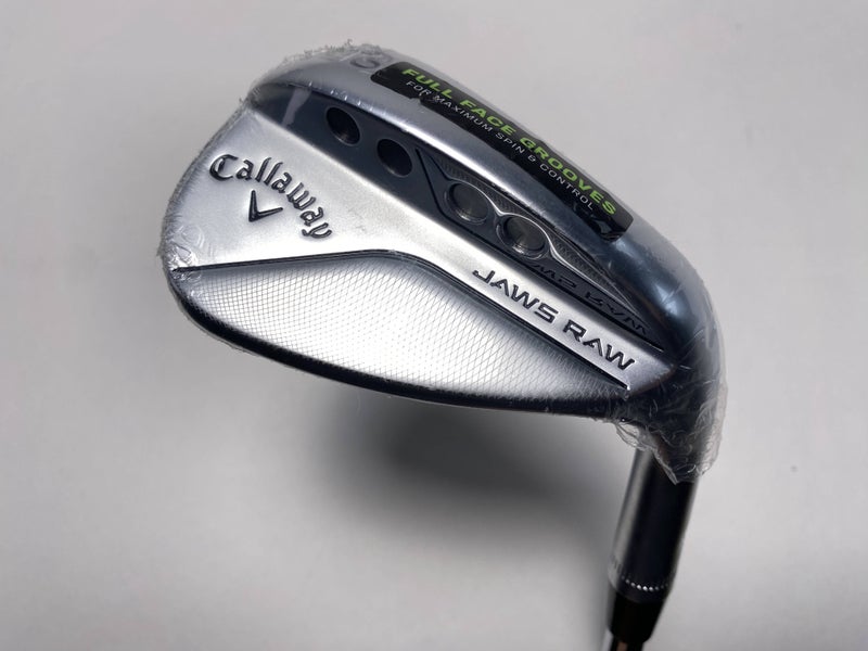 Callaway Jaws Raw Chrome Lob Wedge 60* 12 W-Grind KBS Hi Rev 2.0 Regular RH NEW