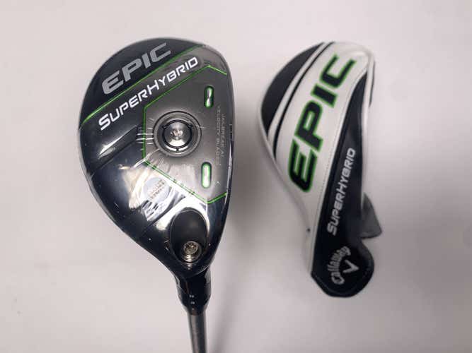 Callaway EPIC Super 5 Hybrid 24* SteelFiber F3 Regular Mens RH HC NEW