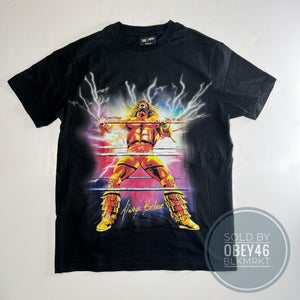 Shoe Palace WWE Legend Ultimate Warrior Black Short Sleeve Tee M