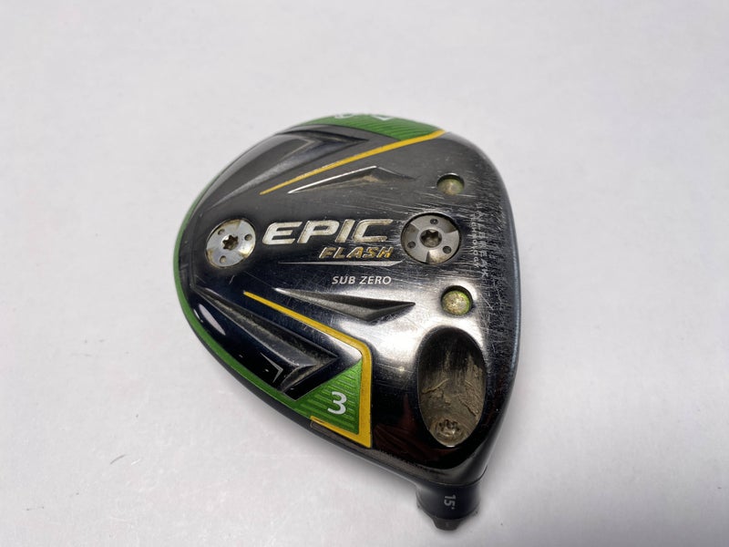 Callaway EPIC Flash Sub Zero 3 Fairway Wood 15* HEAD ONLY Mens RH