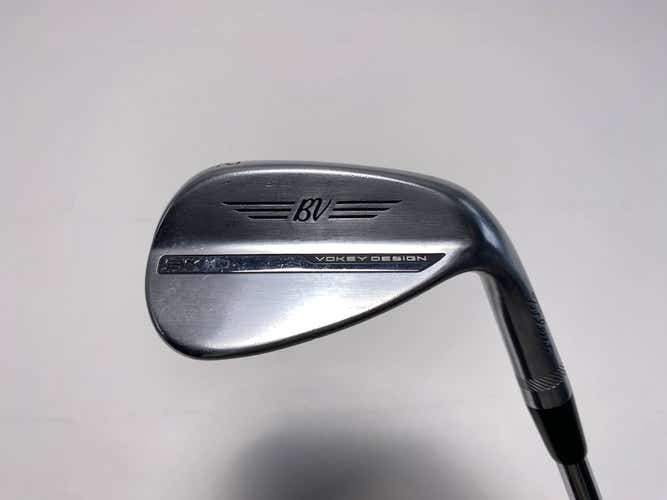Titleist Vokey SM10 Tour Chrome Wedge 52* 8 Bounce F-Grind Wedge Steel Mens RH