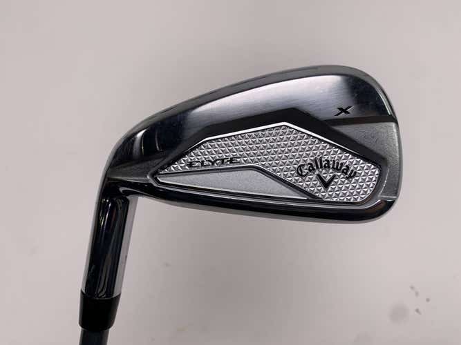 Callaway Elyte X Single 7 Iron Project X Denali 5.0 55g Senior Graphite Mens LH