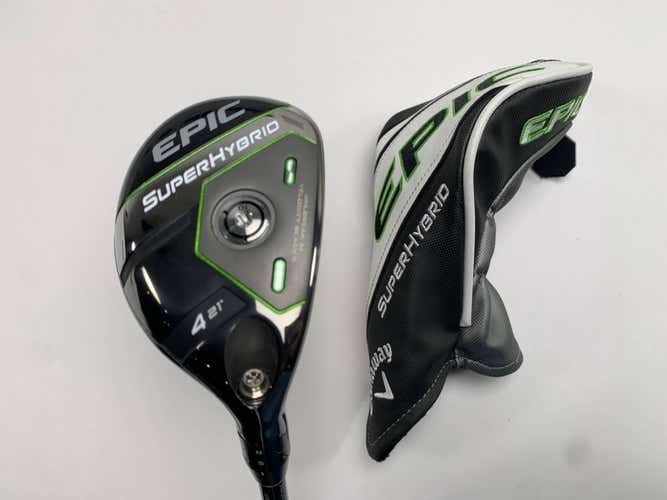 Callaway EPIC Super 4 Hybrid 21* AeroTech SteelFiber fc75 F3 Regular RH HC NEW