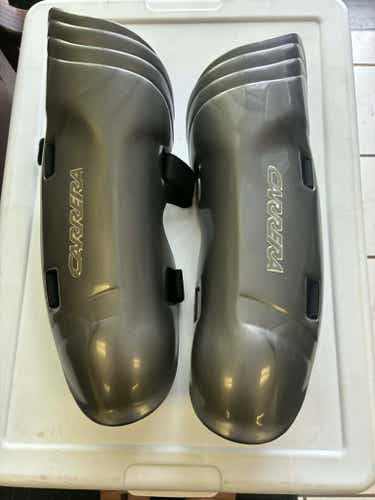 New Carrera-style ski racing shin guards - Size L Adult - Clearance