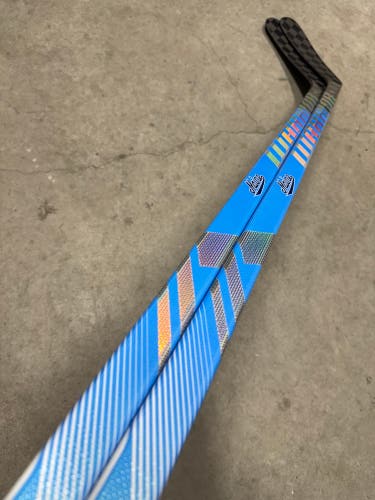 2 PACK 85 Flex P92M Senior Warrior Alpha LX2 Pro Left Hockey Stick NCAA Pro Stock (New) Maine