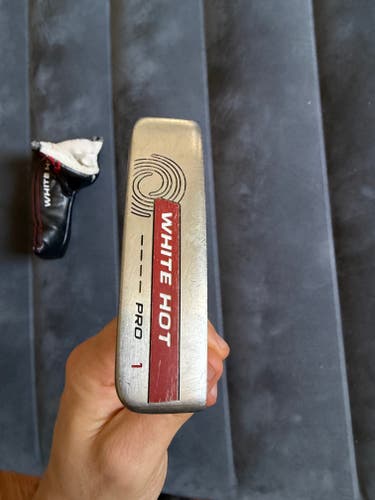 Black Unisex Odyssey Blade White Hot Pro 1 Right Handed Putter Uniflex (Used)