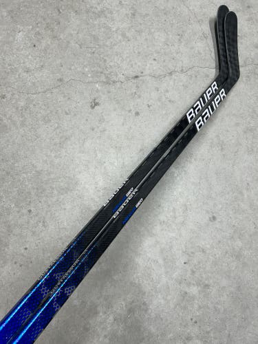 2 PACK 87 Flex P92 Senior Bauer Nexus Geo Left Hand Pro Stick Hockey Stick (NEW)