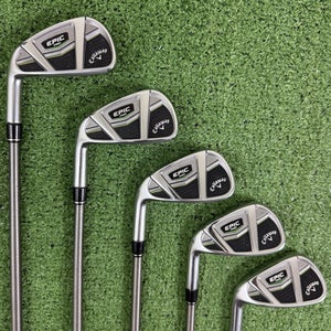 Callaway Epic Pro CF 17 Iron Set 6-PW Steelfiber 110 Stiff Flex Left Handed