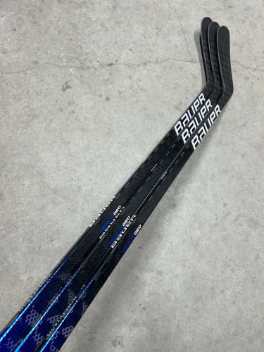 3 PACK 87 Flex P92 Senior Bauer Nexus Geo Left Hand Pro Stick Hockey Stick (NEW)