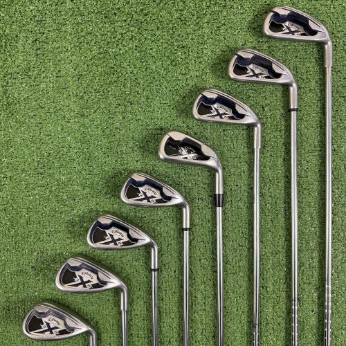 READ Callaway X20 Conforming Grooves Iron Set 4-PW SW Uniflex Steel