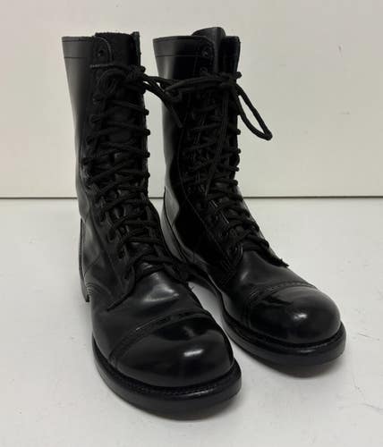 Corcoran Model 1500 Black Leather Cap Toe Jump/Combat Boots US 9.5 E NEW