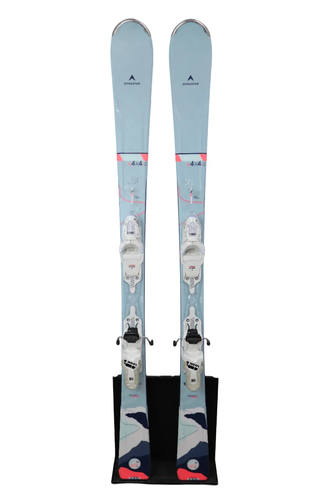 USED 2023 Dynastar E 4x4 2 Skis 144cm with Look Xpress 10 Bindings