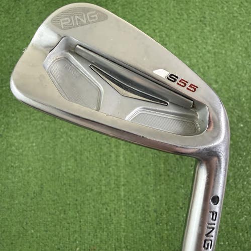 Ping S55 Black Dot 7 Iron CFS Steel SR Senior Soft Regular +1/2 Long