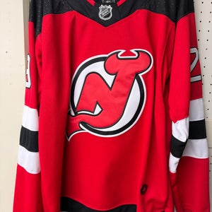 Mackenzie Blackwood - New Jersey Devils Home - Size 46 Men's Adidas Jersey (Used)
