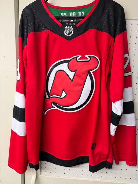 Mackenzie Blackwood - New Jersey Devils Home - Size 46 Men's Adidas Jersey (Used)