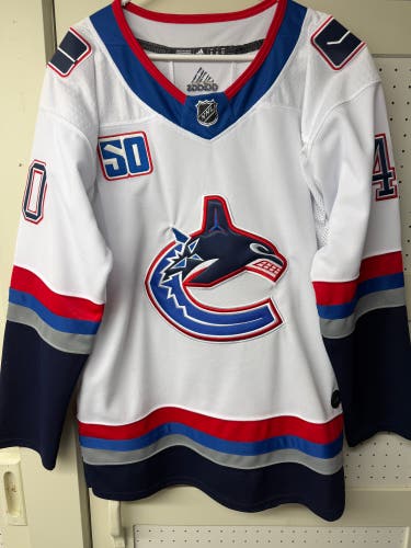 Elias Pettersson - Vancouver Canucks - Size 52 Men's Adidas Jersey (Used)