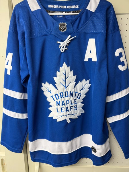 Auston Matthews - Toronto Maple Leafs Home - Size 50 Men's Adidas Jersey (Used)