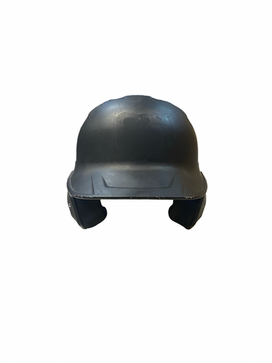 Used Rawlings BLACK HELMET Batting Helmet No Mask Black LG 11706-S000370455