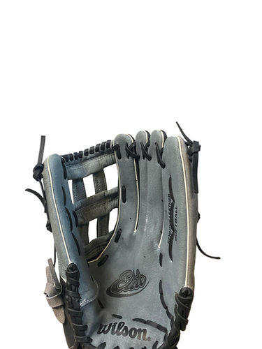 Used Wilson ELITE SOFTBALL BB/SB Glove RH Throw Black 14" 11706-S000370446