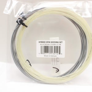 2 SETS: HEAD HYBRID SPIN 17 (1.25) TENNIS STRINGS BULK/DEMO PKG
