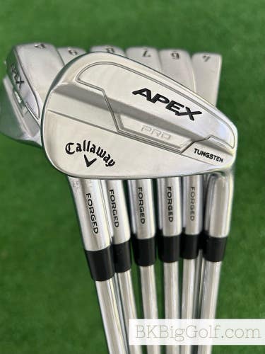 Callaway Apex Pro 21 Forged Iron Set 4-P / NS Pro Modus Tour 105 Stiff